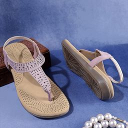 TRASE Women T-Strap Flats-image-46
