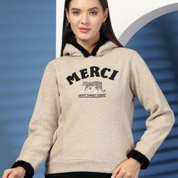 Juelle Women Printed Hooded Sweatshirt-image-100