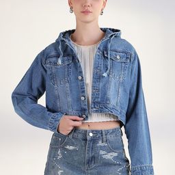 SHOWOFF Women Denim Jacket-image-41
