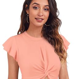 Fashion Care Women Round Neck Fitted Regular Top-image-51