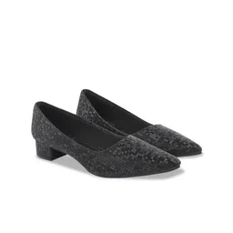 Shoetopia Women Printed Block Pumps-53