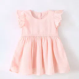 LULU & SKY Girls Flutter Sleeve Fit & Flare Dress-picture-16