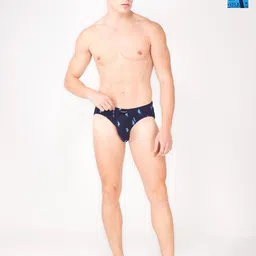 Louis Bayrad Pack Of 2 Printed Mid-Rise Hipster Briefs LB-1032 Polo USA-picture-45