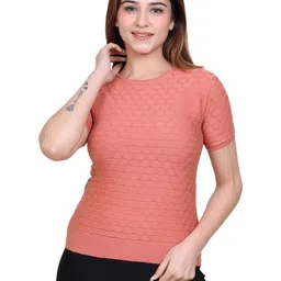 LEZA Women Slim Fit T-shirt-picture-30