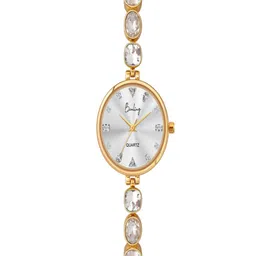BENLING Women Crystal-Studded Quartz Watch BL-1045-S-SILVER-21