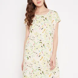 Camey Printed Nightdress-image-66