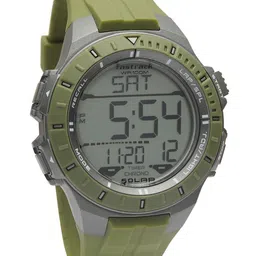 Fastrack Men Grey Dial & Green Wrap Around Straps Digital Watch 38067PP04 image 4