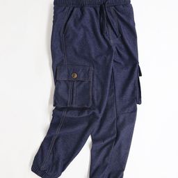 Cherry Crumble Boys Loose Fit Cotton Joggers-image-97