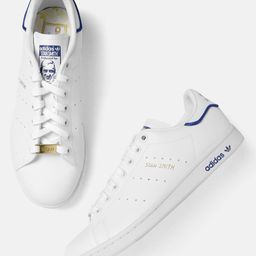 ADIDAS Originals Unisex White Perforated Stan Smith Sneakers-picture-31