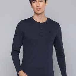 Skechers Self Design GOKNIT PIQUE Henley Neck Sports T-shirt-image-43