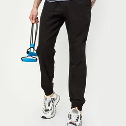 max Men Mid-Rise Joggers Track Pants-image-71