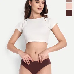 TOM & GEE  Pack Of 4 High Cut Briefs 017 PANTY - M-image-38