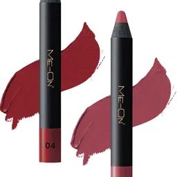 ME-ON Set of 2 Photoface Long Lasting Matte Finish Lip Crayon - Shade 04 & 17-18