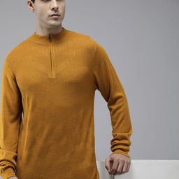 Park Avenue Men Half Zipper Pullover-image-27