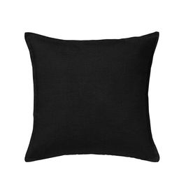 HOUZZCODE Black & Yellow Set of 2 Ethnic Motifs Square Cushion Covers image 3