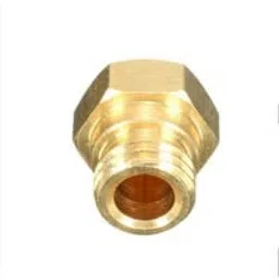 M6 Thread Brass Nozzle V5 V6 UM Compatible - 1.75mm x 0.4mm (for 3D printer) image 5
