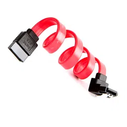 SATA 3.0 Highspeed Hard Disk Data Cable A with Right Angle Connector - Red image 5