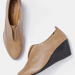 Marc Loire Women Brown Solid Pumps-18