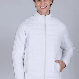 Rare Times Mock Collar Lightweight Puffer Jacket-image-70