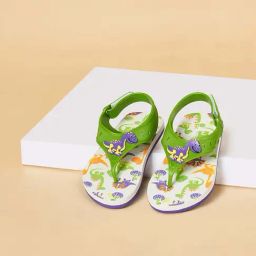 Pantaloons Junior Green & White Flip Flops-image-64