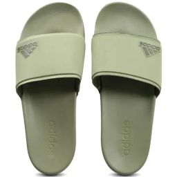 adidas Unisex ADILETTE COMFORT EL Green Slides-image-27