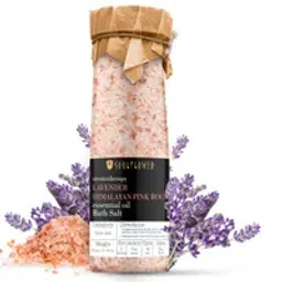 Soulflower Exfoliating Lavender Himalayan Pink Rock Bath Salt With Vitamin E Olive For Sore Muscles-picture-5