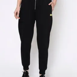 Rigo Black Cotton Joggers-image-78