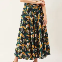 Trend Arrest Multicolor Regular Fit Pleated Palazzos-23