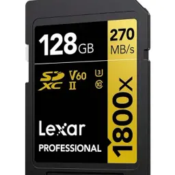 Lexar Professional 1800X LSD1800128G-BNNNG 128GB SDXC UHS II Memory Card-27