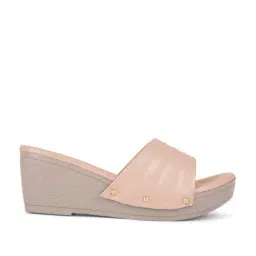 Iconics Women's Beige Casual Wedges-image-14