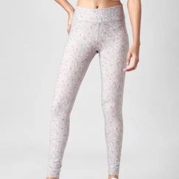 Only Grey Printed High Rise Tights-image-67