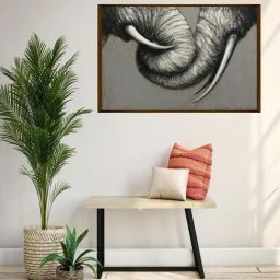 The Art House Abstract Multicolor Canvas Painting-27