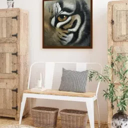 The Art House Abstract Multicolor Canvas Painting-image-61