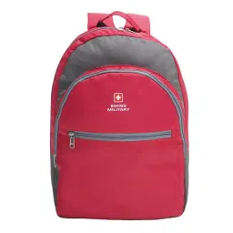 SWISS MILITARY Matrix 22 L Red Polyester Laptop Bagpack, MATRIX_BAG_RED-picture-20