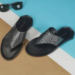 Mochi Men's Black Casual Sandals-picture-45