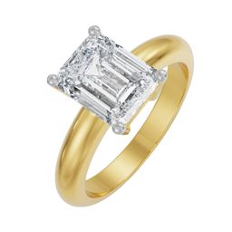 Emori Timeless Emerald Cut Men Diamond Ring-image-34