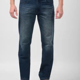 Numero Uno Dark Blue Regular Fit Jeans-image-53