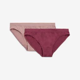 Superstar by Westside Dusty Rose Bikini Briefs - Pack of 2-picture-3