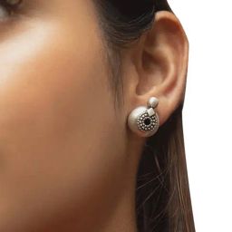 Shaya 92.5 Sterling Silver Beejis Earrings for Women-picture-8