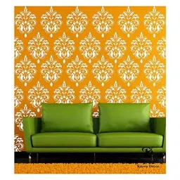 Kayra Decor Circular 16x24 Inch Wall Design Stencil Painting KHS444-image-94