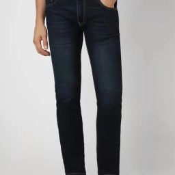 Van Heusen Navy Slim Fit Jeans-image-94