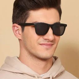 Vincent Chase by Lenskart VC S11742 Grey Polarized Wayfarer image 4