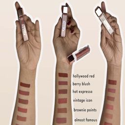 KALLOS VANITY Set Of 8 Lip Plush Long-Lasting Liquid Lipsticks - 3 ml Each image 5