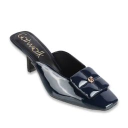 Catwalk Women's Blue Mule Shoes-picture-45