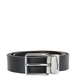 Puma Navy Leather Waist Belt for Men-40
