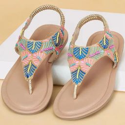 Pantaloons Junior Kids Multicolor Sling Back Sandals-picture-44