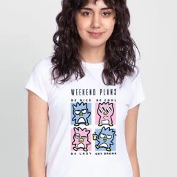 Bewakoof White Cotton Printed T-Shirt-picture-49