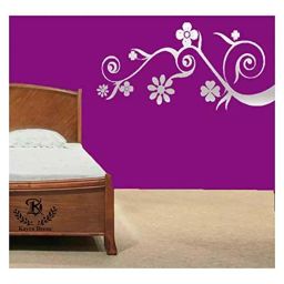 Kayra Decor Blooming Flower 76x36 Inch Wall Design Stencil Painting KHSNT232-image-33