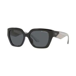 Armani Exchange Women UV Protected Grey Lens Rectangle Sunglasses - 0AX4125SU81588754-image-3