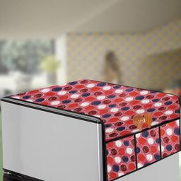 The Furnishing Tree Pink Plastic Refrigerator Cover-picture-43